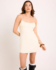 Riley Ruched Mini Dress
