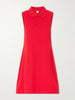 Lauren organic cotton-piqué mini dress