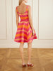 Mini Mona striped twill mini dress