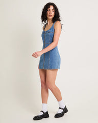 Rosa Denim  Mini Dress