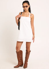 Nerida Lace Detail Mini Dress