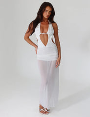 ESHA MAXI DRESS - WHITE