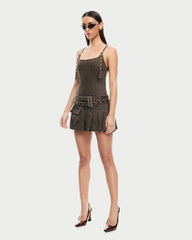 Biker Mini Dress