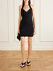 Jacquard-knit mini dress