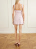 Athena embellished stretch-mesh mini dress