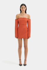 Rossana Off Shoulder Mini Dress
