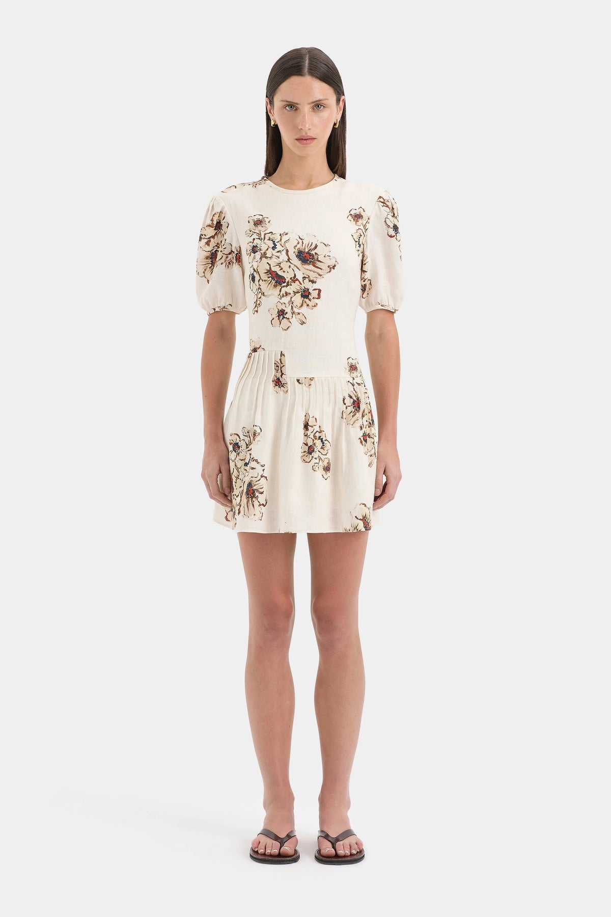Freja Puff Sleeve Mini Dress