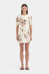 Freja Puff Sleeve Mini Dress