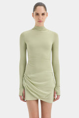 Milesi Drape Mini Dress
