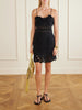 Reola embroidered ramie mini dress