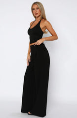 It's Now Or Never Pants Black