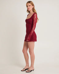 Colette Lace Mini Dress