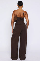 Take A Stance Pants Chocolate